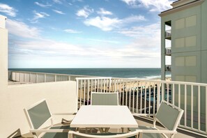 Junior Suite, 1 King Bed, Balcony, Partial Ocean View | View from room