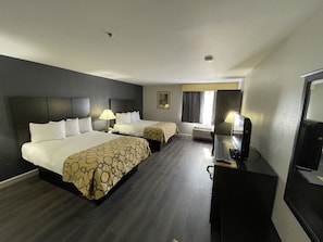 Room, 2 Queen Beds, Non Smoking | 1 bedroom, pillow-top beds, desk, blackout curtains