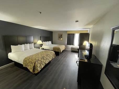 1 habitación, colchones con pillow-top, escritorio y cortinas blackout