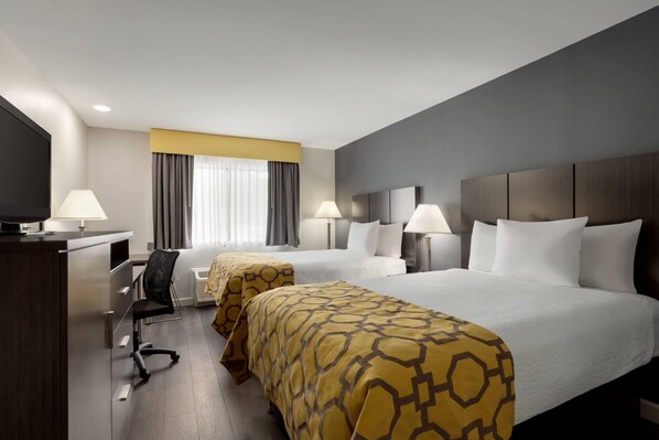 Chambre Double, 2 lits doubles