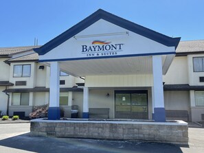 Façana frontal de l'allotjament