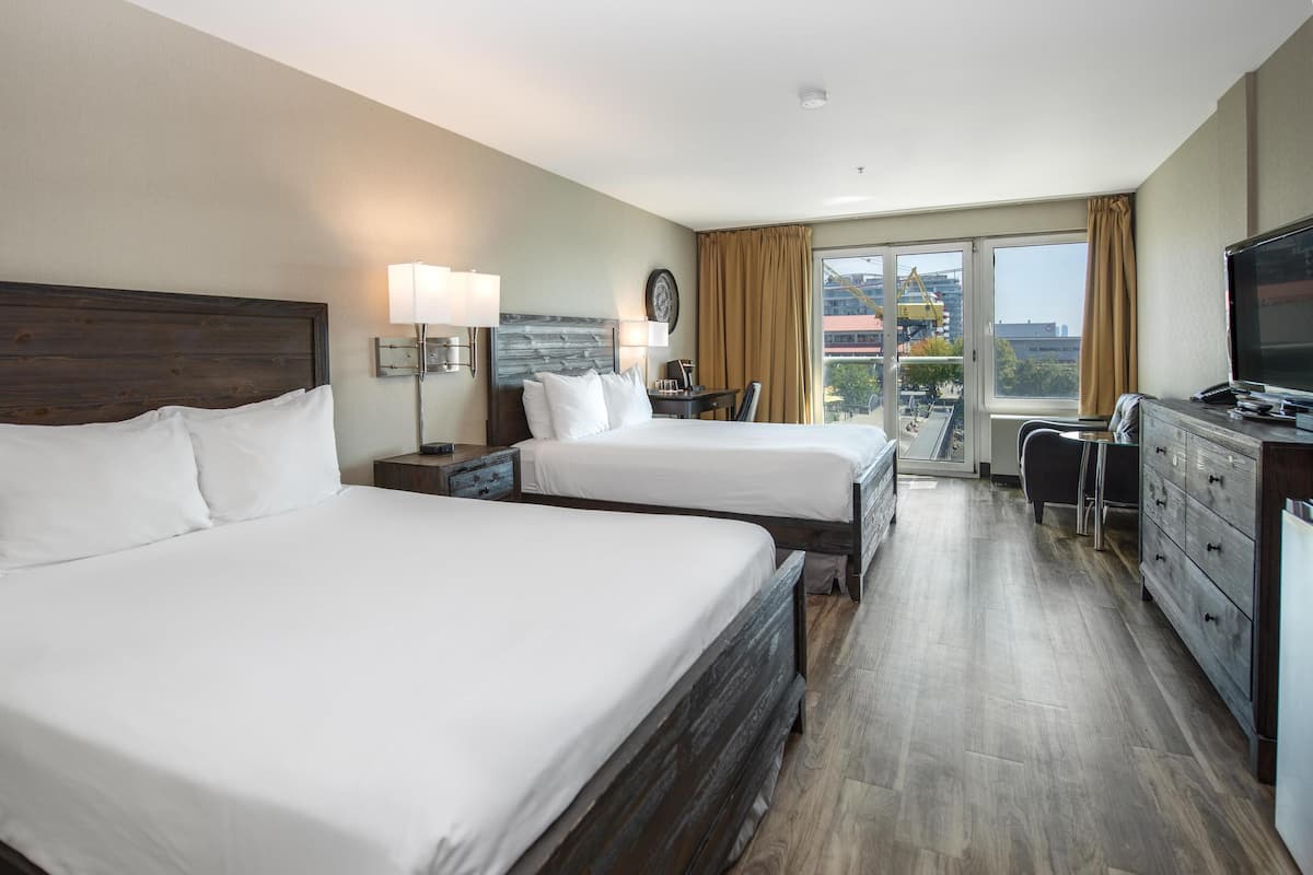 Room, 2 Queen Beds (Coast) | 1 bedroom, hypo-allergenic bedding, individually furnished, desk