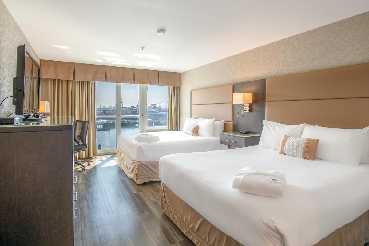 Premium Room, 2 Queen Beds (Coast) | 1 bedroom, hypo-allergenic bedding, individually furnished, desk