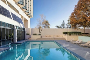 Indoor pool, outdoor pool