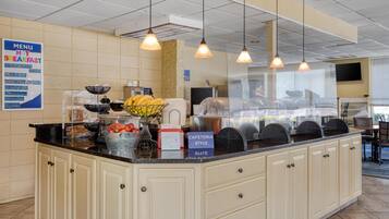 Free daily full breakfast