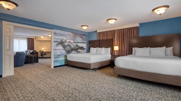 Familien-Suite, Mehrere Betten, Nichtraucher, Kühlschrank und Mikrowelle | Hochwertige Bettwaren, Daunenbettdecken, Pillowtop-Betten, Zimmersafe