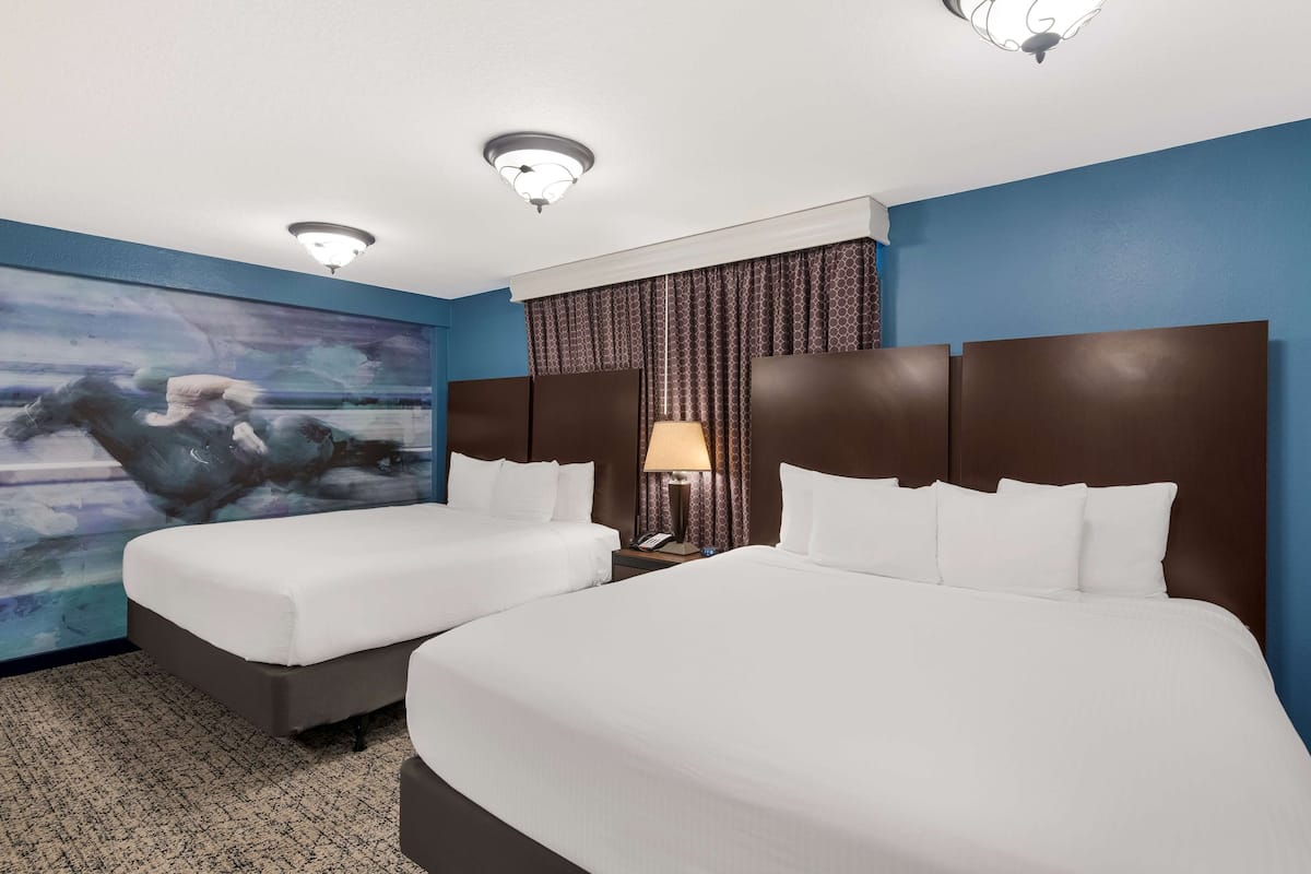 family suite, multiple beds, non smoking, refrigerator & microwave | premium bedding, down duvets, pillow-top beds, in-room safe