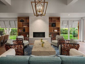 Sala de estar en el lobby