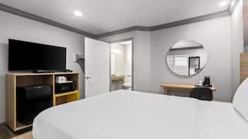 Standardzimmer, 1 Queen-Bett, barrierefrei | Zimmersafe, Schreibtisch, Verdunkelungsvorhänge, Bügeleisen/Bügelbrett