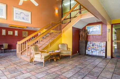 Staircase. A Victory Inn Tolleson