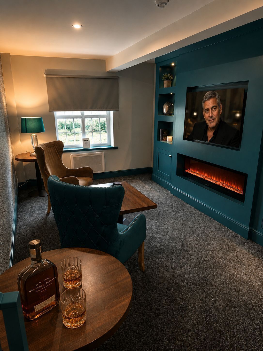 Junior suite, 1 kingsize bed | Woonruimte