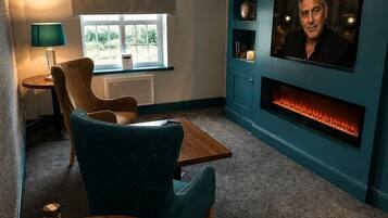 Junior suite, 1 kingsize bed | Woonruimte