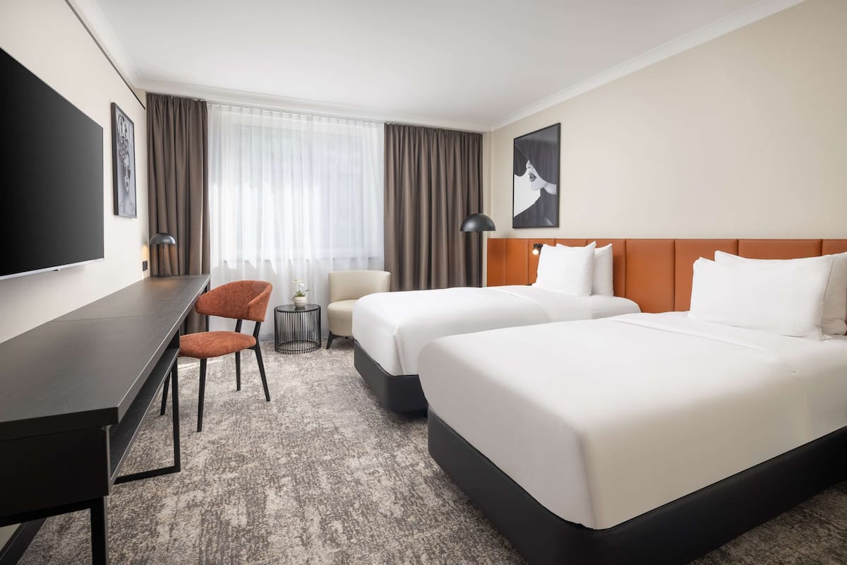 Premium bedding, minibar, in-room safe, desk
