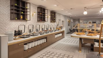 Daily buffet breakfast (EUR 18 per person)