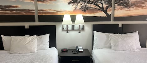 Chambre Standard, 2 grands lits, fumeur