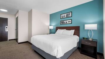 Standard Room, 1 Queen Bed, Accessible, Non Smoking | Desk, blackout drapes, soundproofing, iron/ironing board