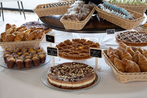 Daily buffet breakfast (EUR 10 per person)