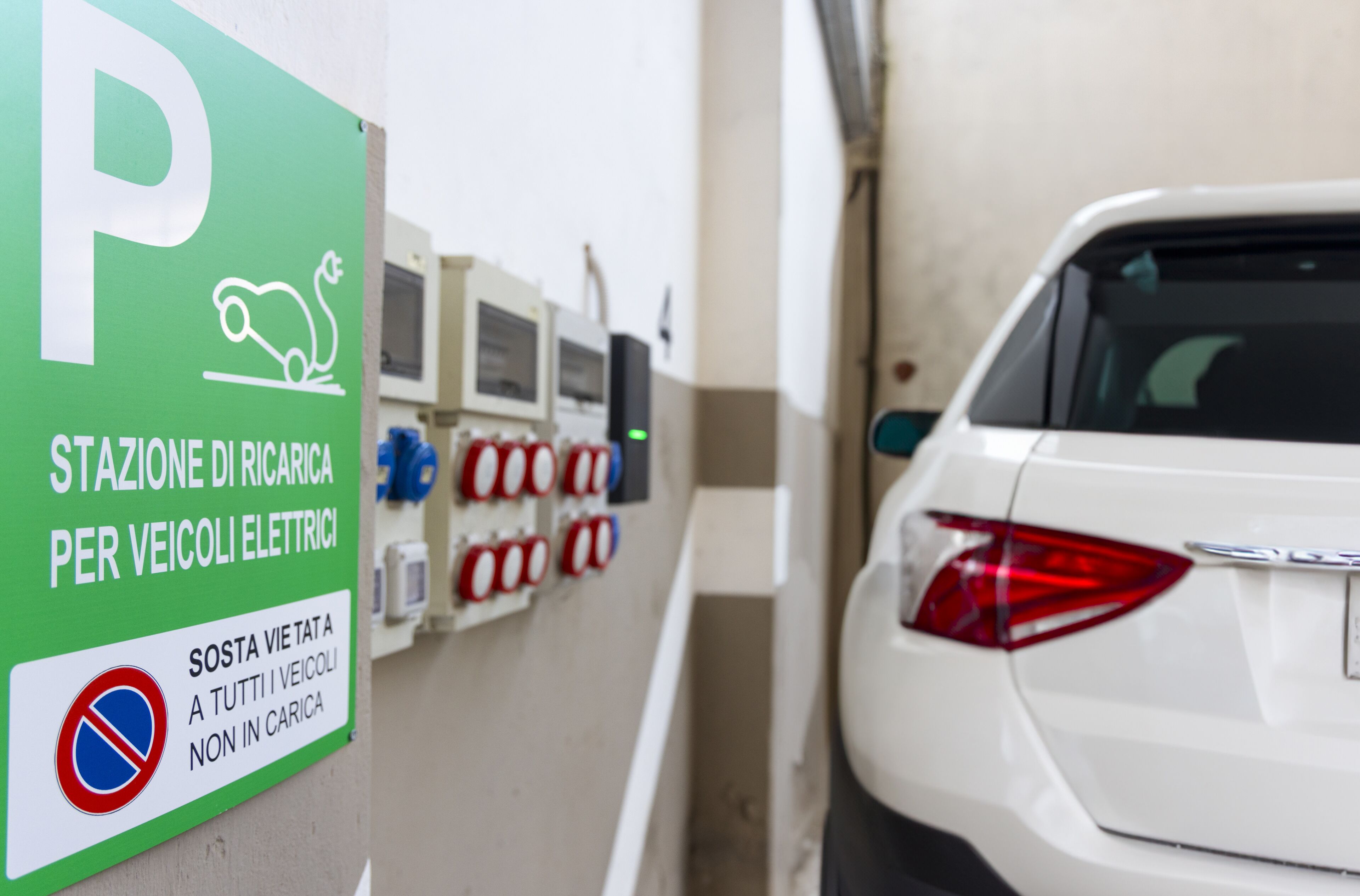 electric vehicle-charging station