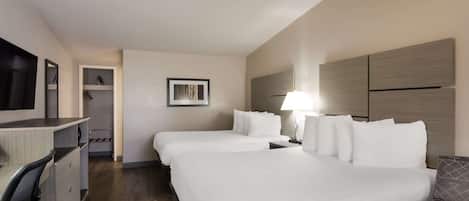 Schreibtisch, laptopgeeigneter Arbeitsplatz, Verdunkelungsvorhänge