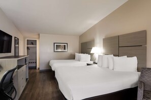 Desk, laptop workspace, blackout drapes, iron/ironing board - Best Western New Oregon (Eugene)