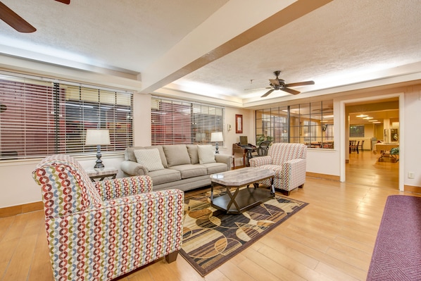 Lobby sitting area