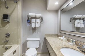 Desk, blackout curtains, iron/ironing board, free WiFi