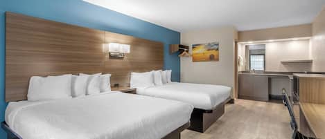 Room, 2 Queen Beds, Non Smoking, Pool View