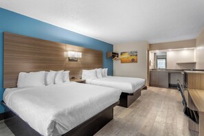 Desk, laptop workspace, blackout drapes, iron/ironing board - Days Inn by Wyndham Victoria TX East (Victoria)