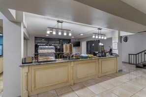 Free daily on-the-go breakfast