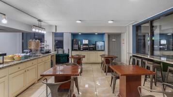 Free daily on-the-go breakfast