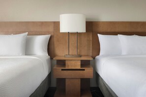 Room, 2 Queen Beds | Desk, laptop workspace, blackout drapes, iron/ironing board - Fairfield Inn Las Vegas Convention Center (Las Vegas)