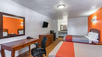 Free WiFi, bed sheets