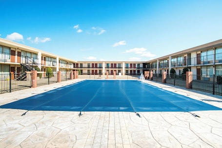 Outdoor pool. OYO Hotel Oklahoma City South I-35 and SE 29th