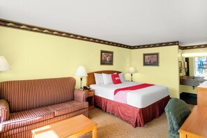 Bureau, Wi-Fi gratuit, draps fournis, réveils