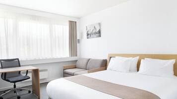 Minibar, in-room safe, desk, blackout drapes