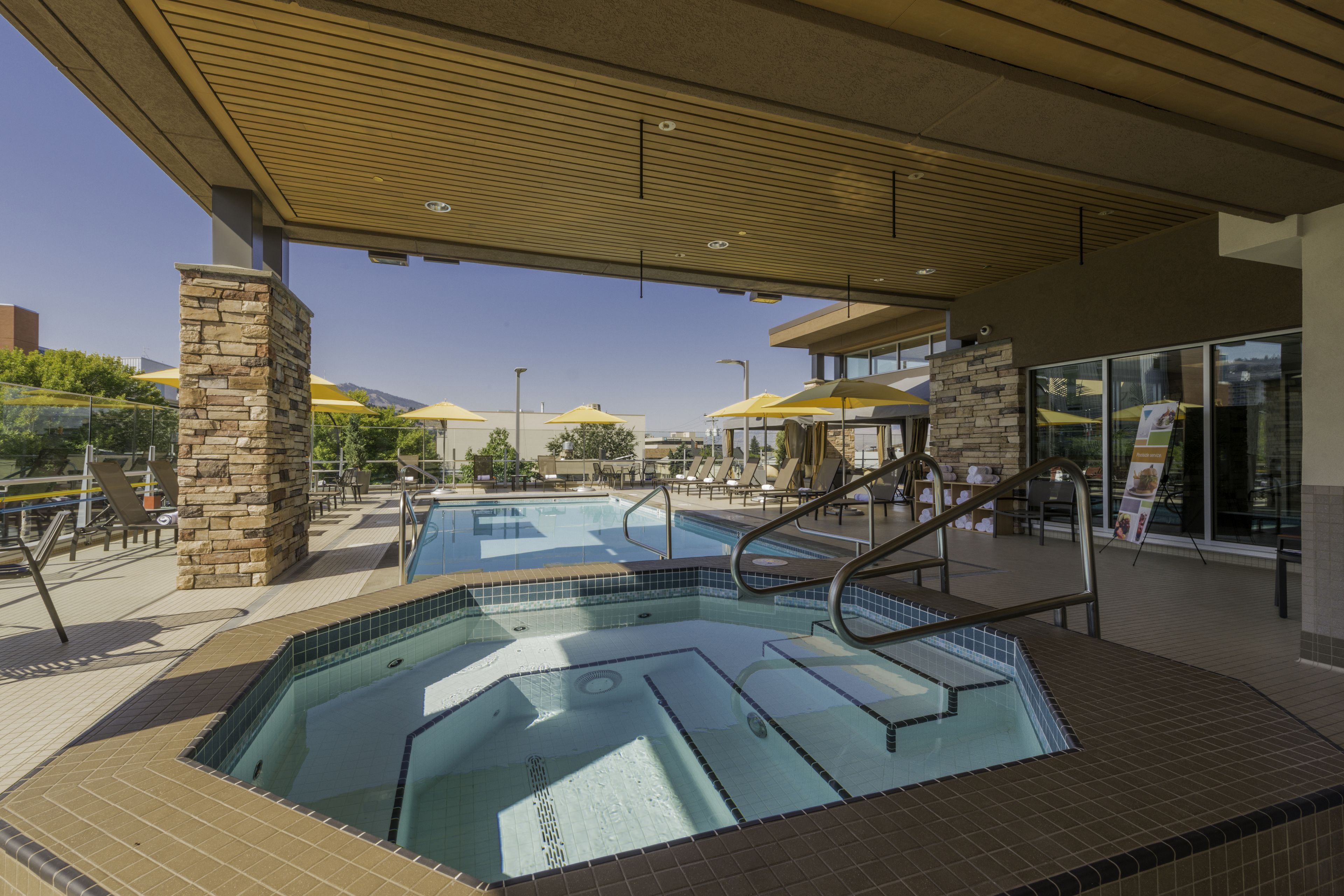 야외 스파 욕조