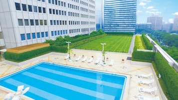 Seasonal outdoor pool