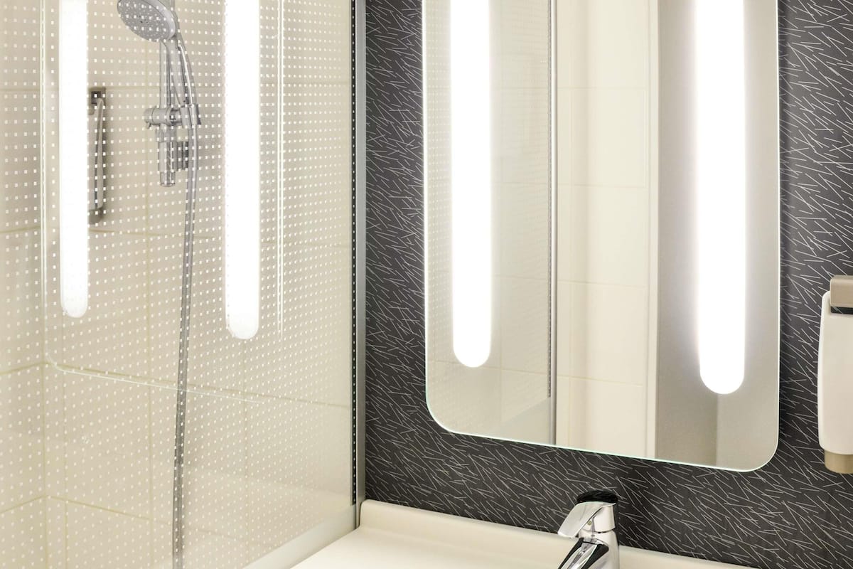 Premium bedding, pillow-top beds, desk, soundproofing