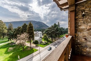 Blick auf die Berge