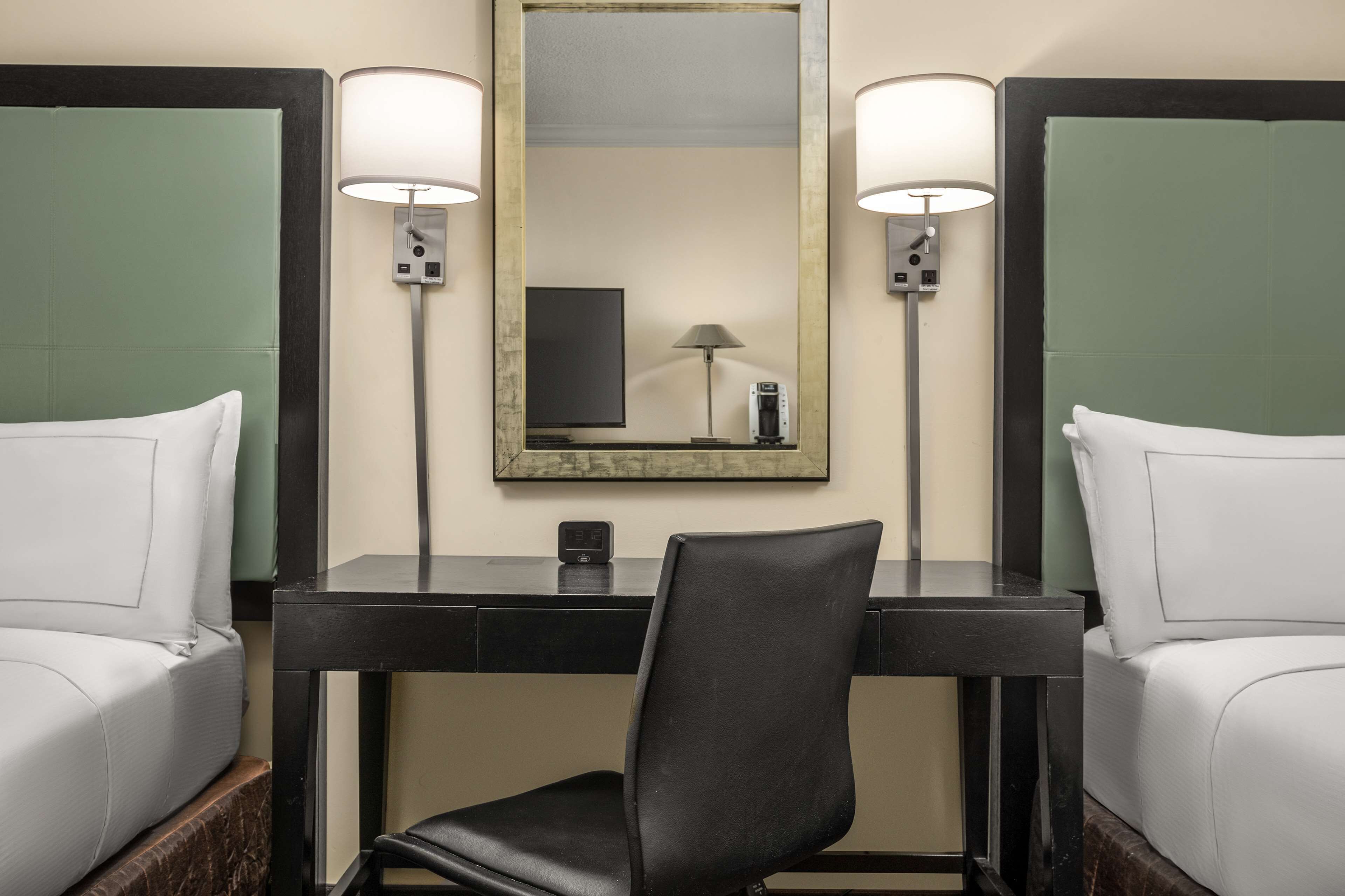 room, 2 double beds (chill) | premium bedding, pillow-top beds, in-room safe, desk