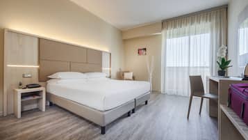 Minibar, in-room safe, desk, blackout curtains