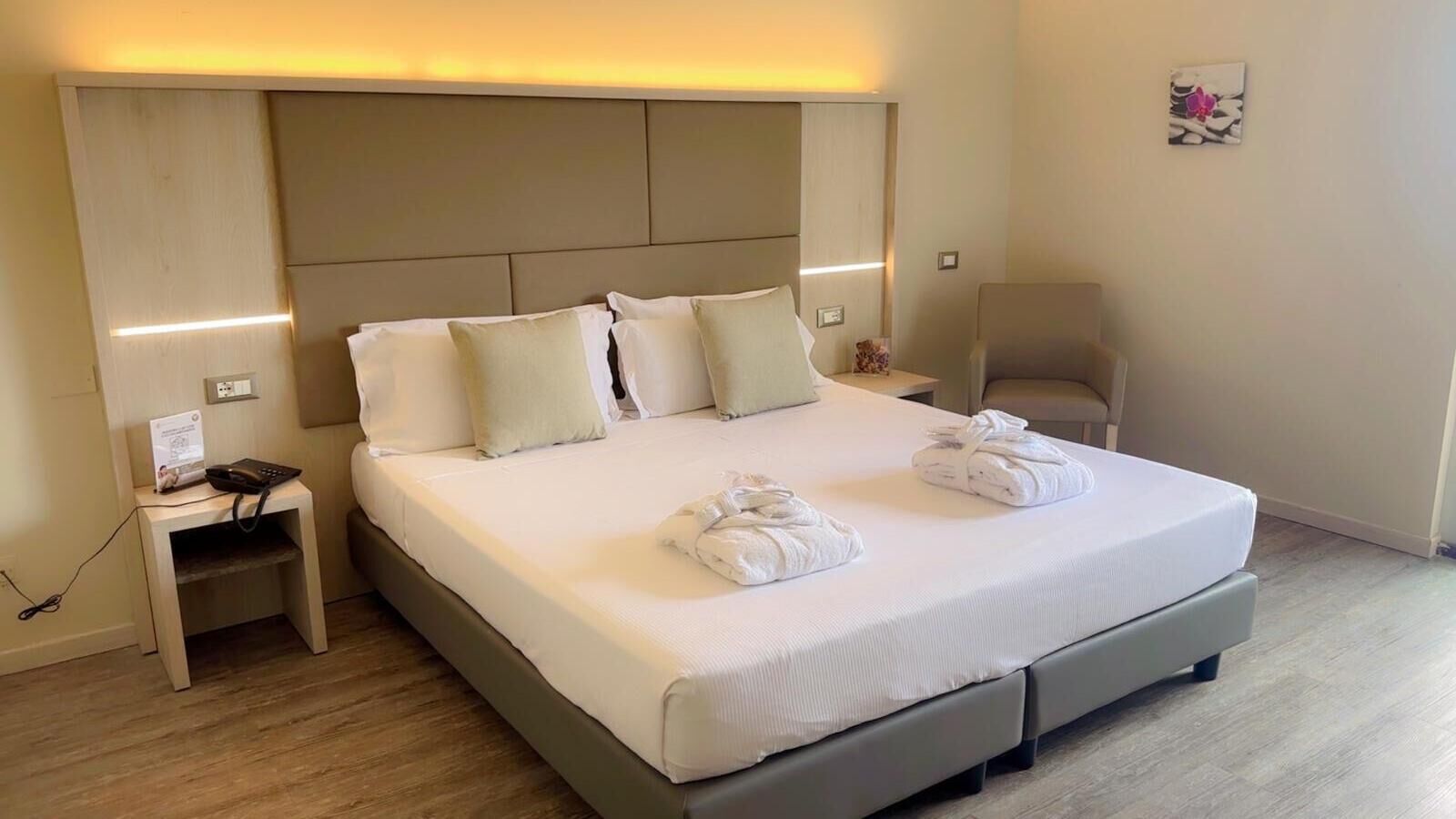 Minibar, in-room safe, desk, blackout curtains