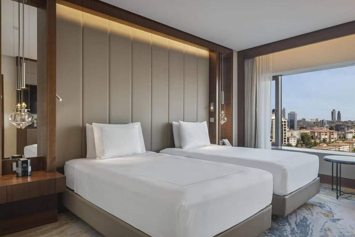 Premium bedding, minibar, in-room safe, desk