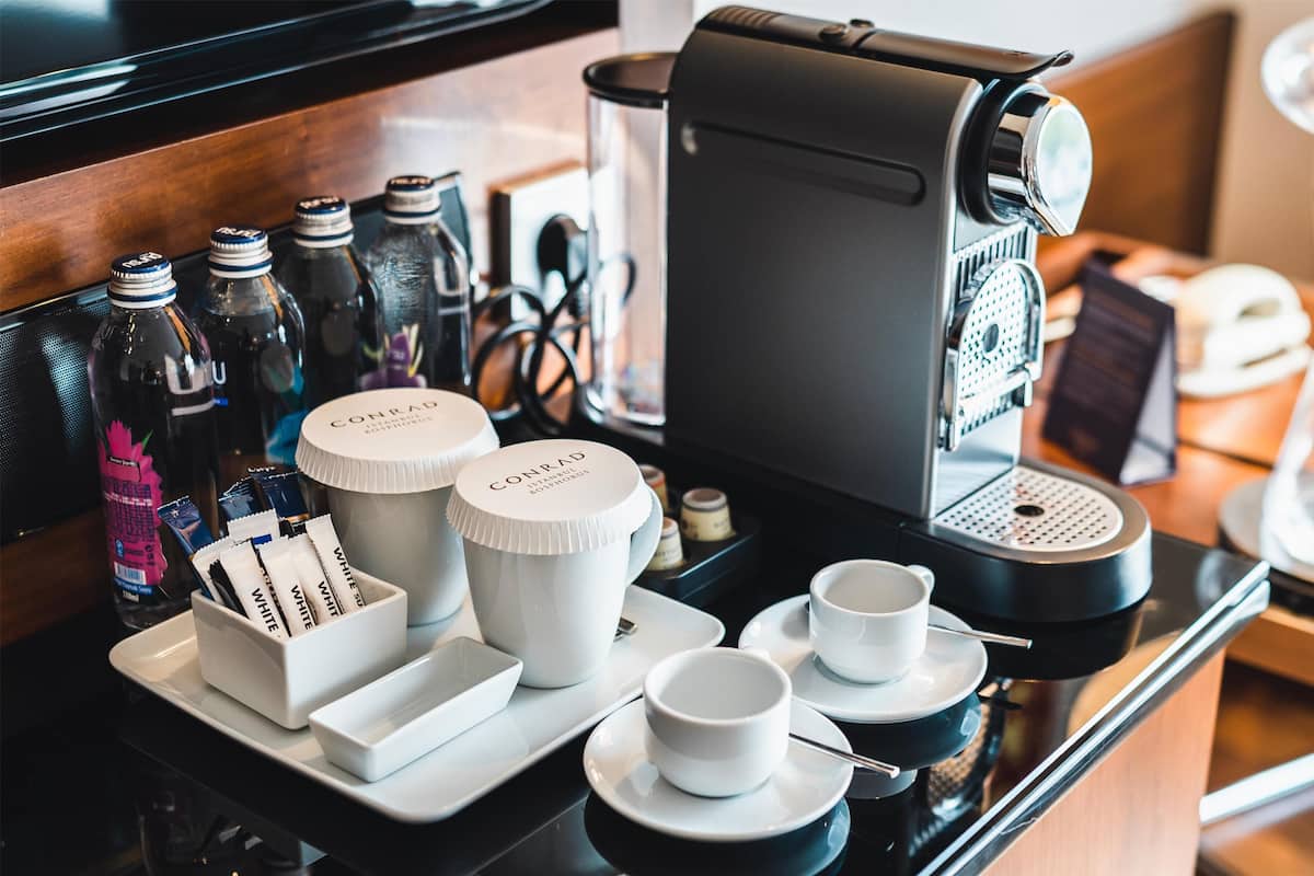 1 slaapkamer, luxe beddengoed, een minibar, een kluis op de kamer