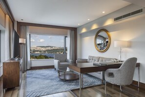 Deluxe Suite, 1 King Bed (Deluxe Bosphorus) | Living area