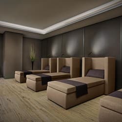 Sauna, steam room, Turkish bath, body treatments, aromatherapy