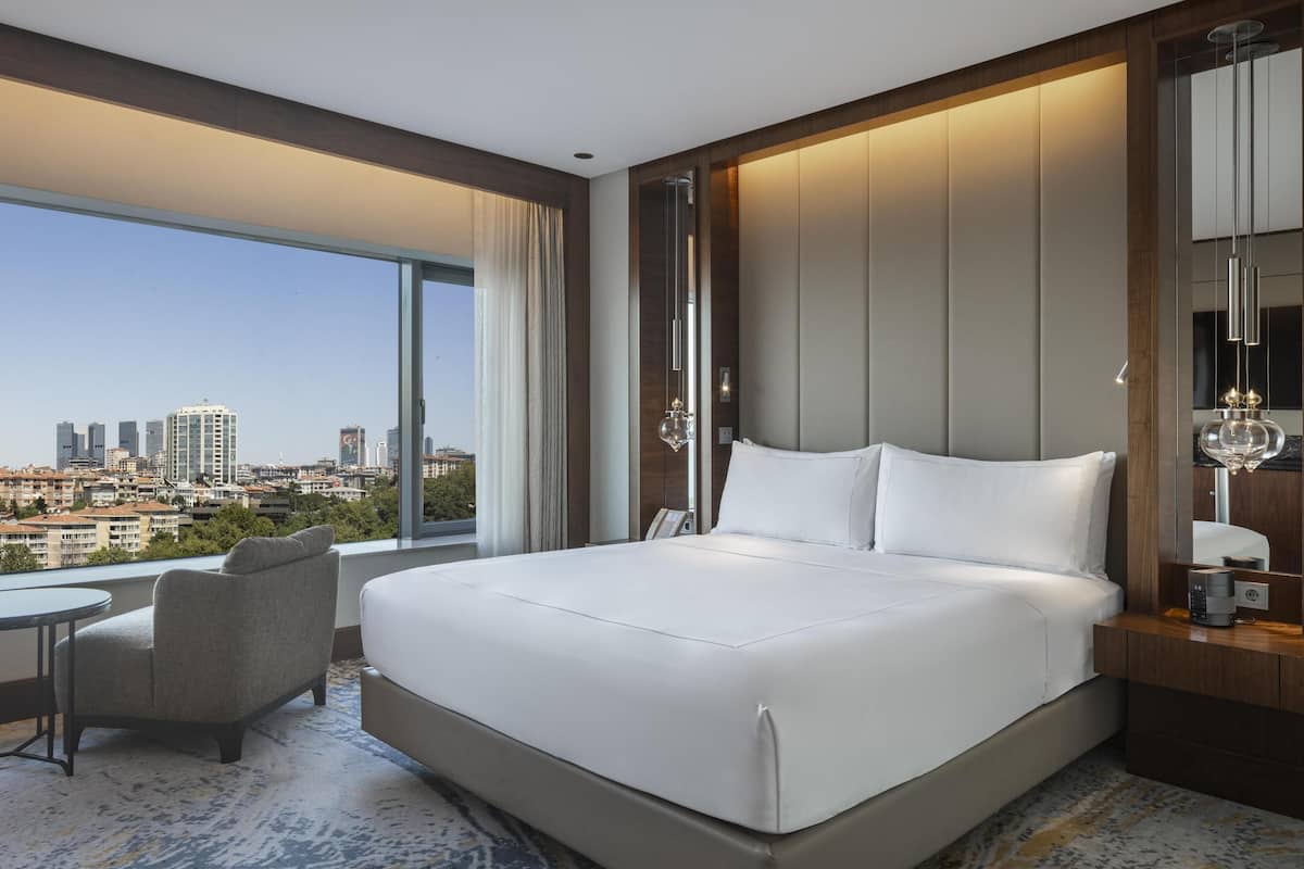 1 Schlafzimmer, hochwertige Bettwaren, Minibar, Zimmersafe