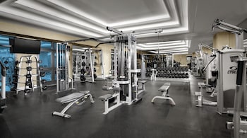 Fitness facility at Luxor Hotel and Casino