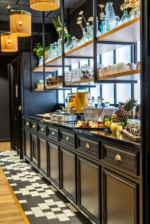 Daily buffet breakfast (EUR 20 per person)
