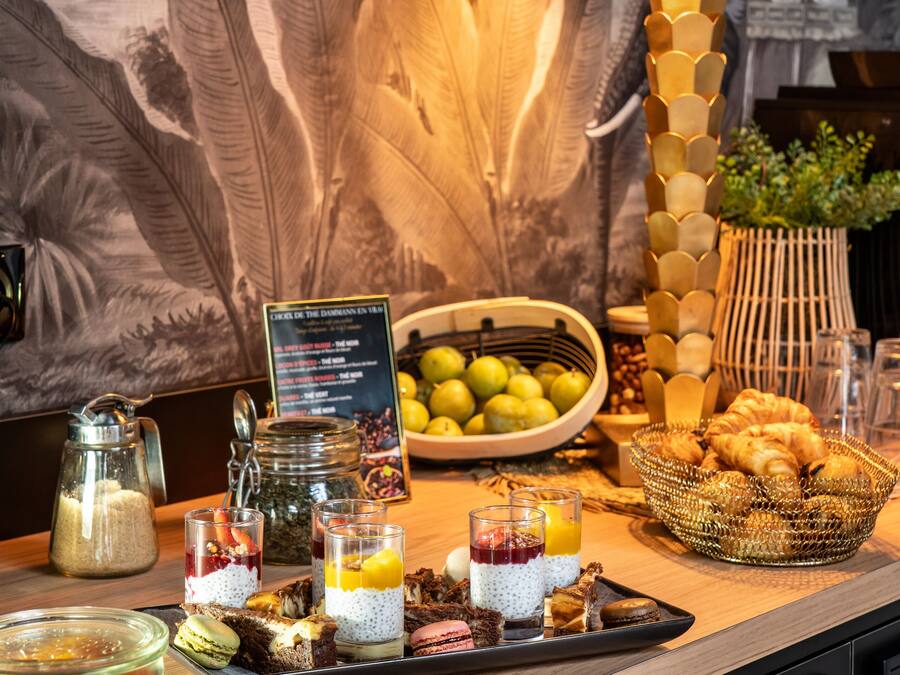 Daily buffet breakfast for a fee